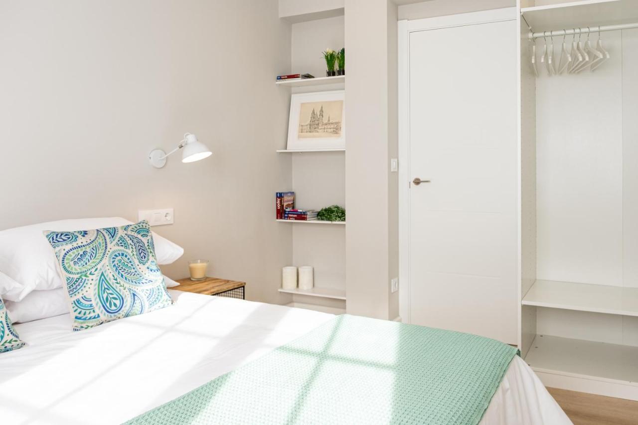 Apartamento De Diseno Centrico Con Terraza Espectacular Сантьяго-де-Компостела Екстер'єр фото
